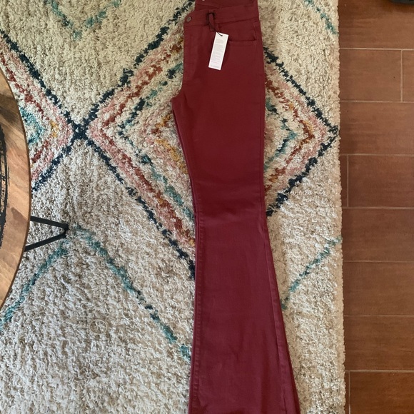 NWT O2 Denim Wine Bell Bottoms - Picture 4 of 4